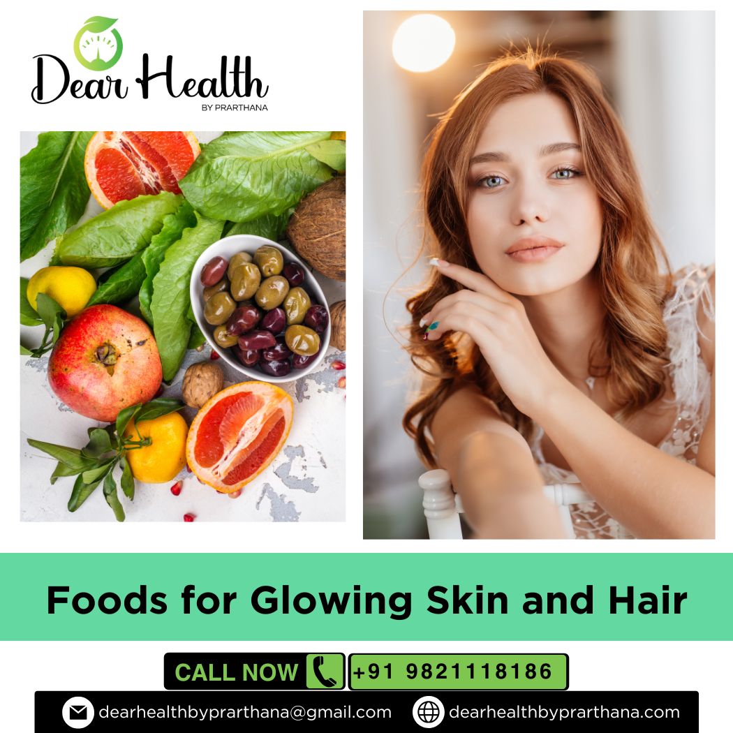 Foods for Glowing Skin and Hair