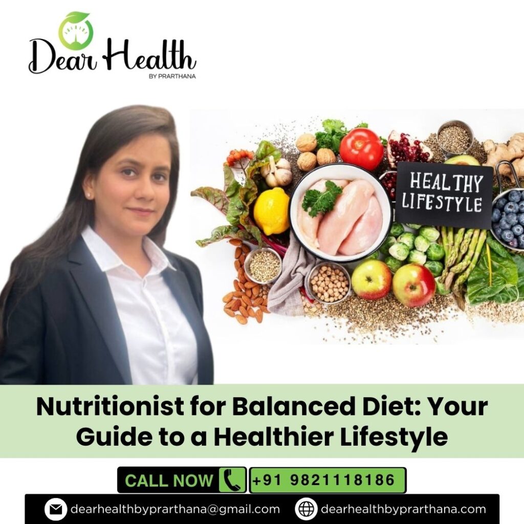 Nutritionist for balanced dier